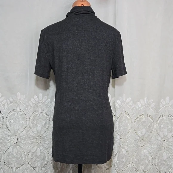 Gray Michael Michael Kors Turtleneck Shirt/Top sz X-Large - Picture 4 of 5